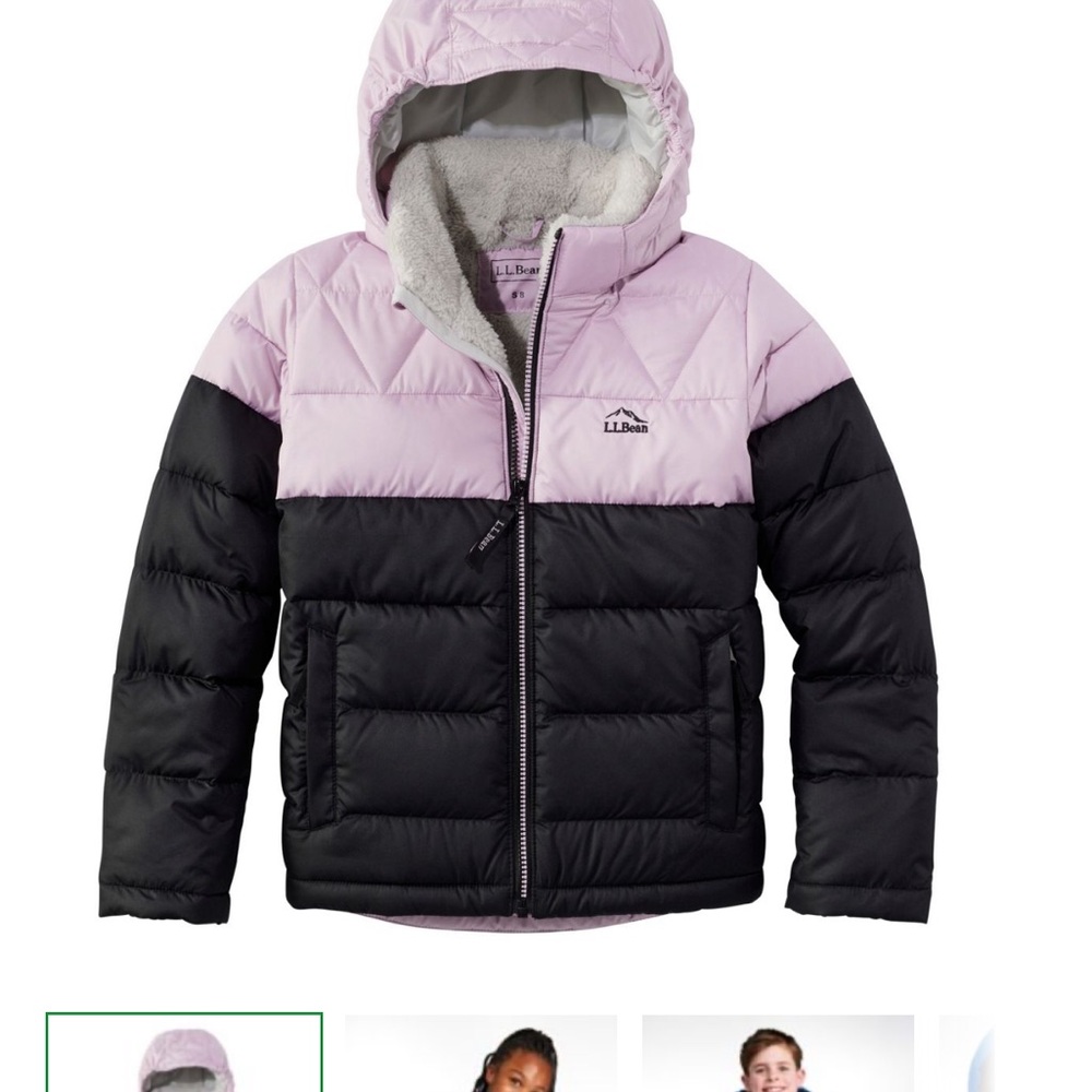 L.L. Bean Kids’ Colorblock Down Jacket